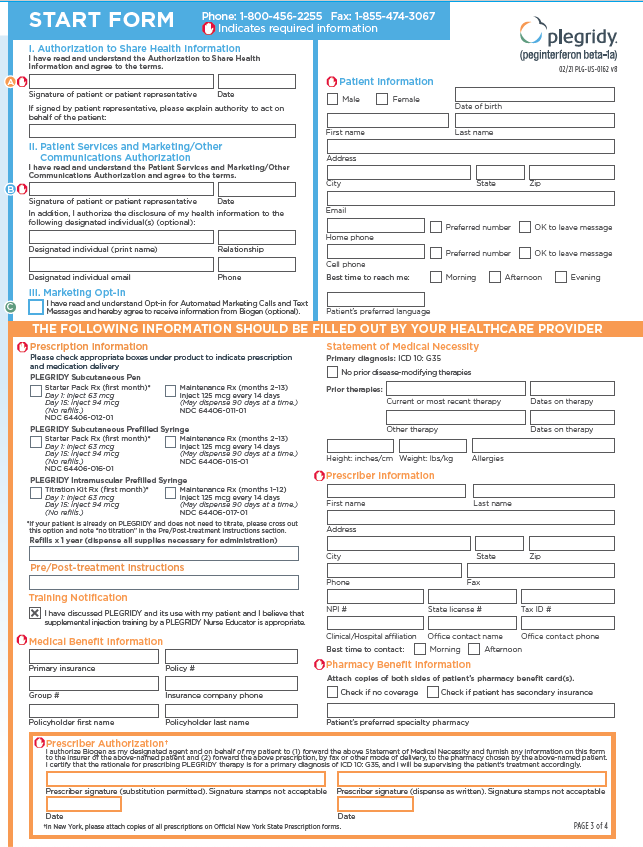 Start Form Image